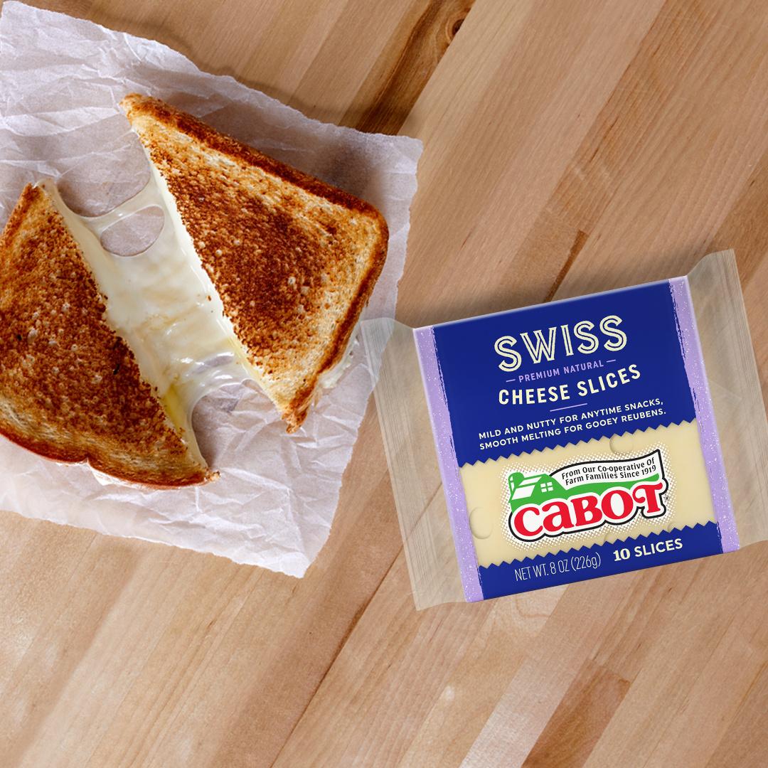 Wholesale Cabot Swiss Slices- Bulk