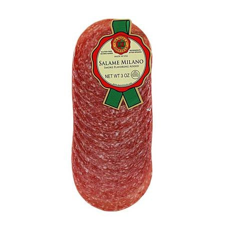 Wholesale Del Duca Case Milano Pre-Sliced Salame- Bulk
