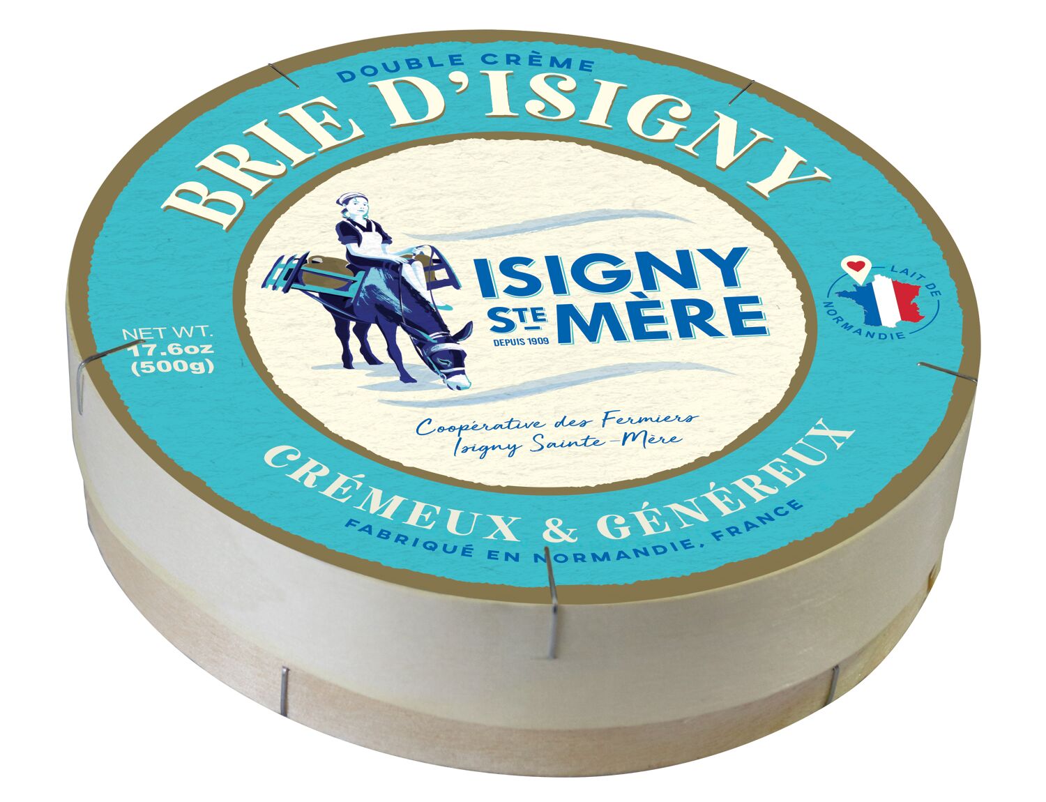 Wholesale Isigny Brie 60% 500G- Bulk