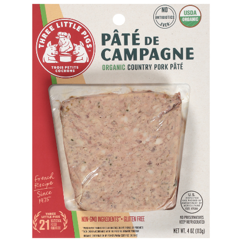 Wholesale Les Trois Organic Pate De Campagne- Bulk