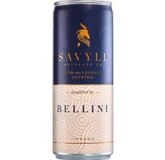 Wholesale Savyll Sparkling Bellini Non-Alcoholic 8.5 Oz- Bulk