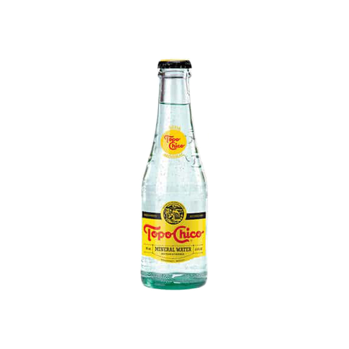 Wholesale Topo Chico Sparkling Mineral Glass Water Bottle 6.5 Oz Bottle- Bulk