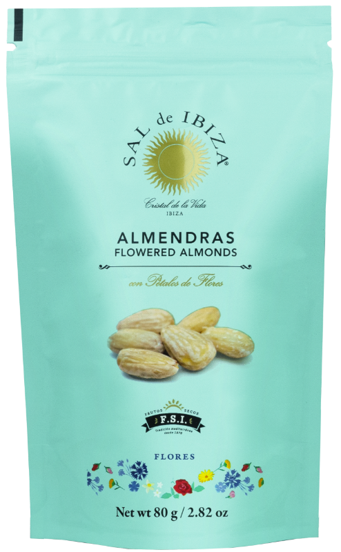 Wholesale Ibiza Flowered Almonds 80G- Bulk