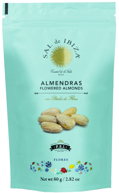 Wholesale Ibiza Flowered Almonds 80G- Bulk