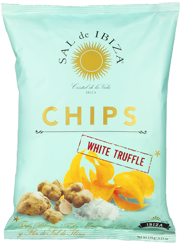 Wholesale Ibiza White Truffle Potato Chip125G- Bulk