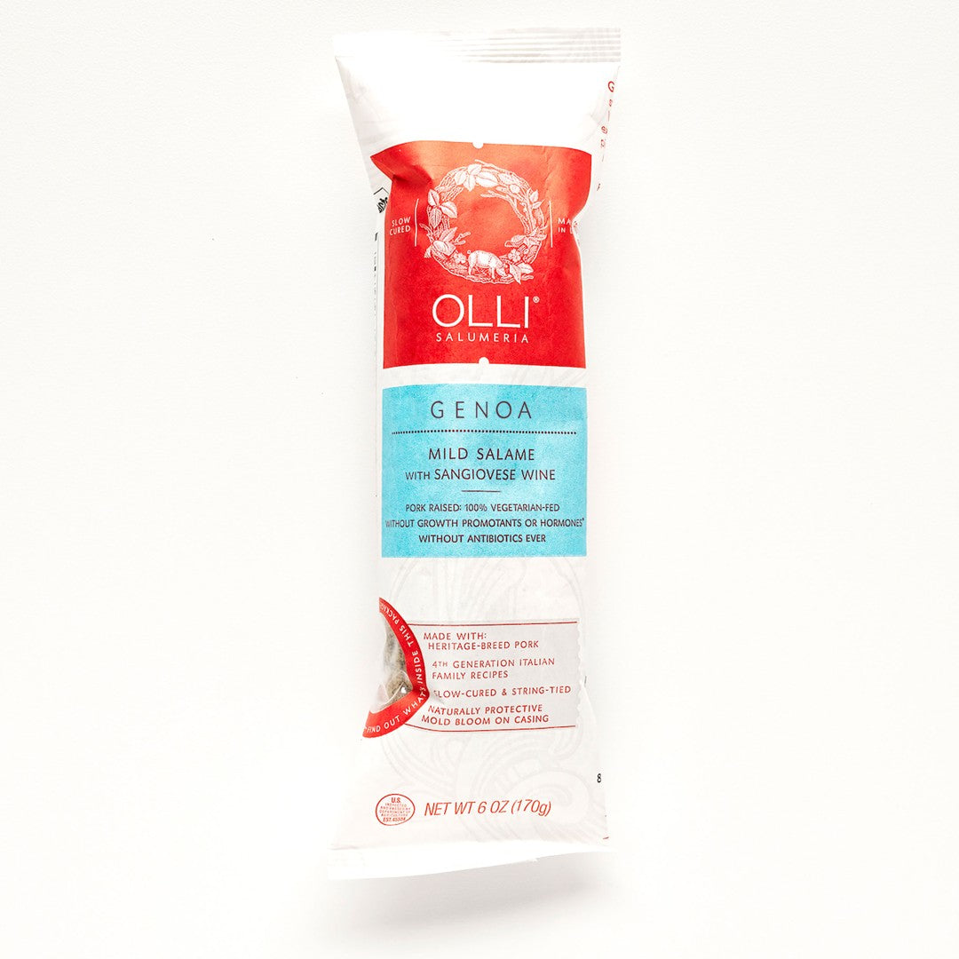 Wholesale Olli Genoa Abf Salami Chub 6Oz- Bulk