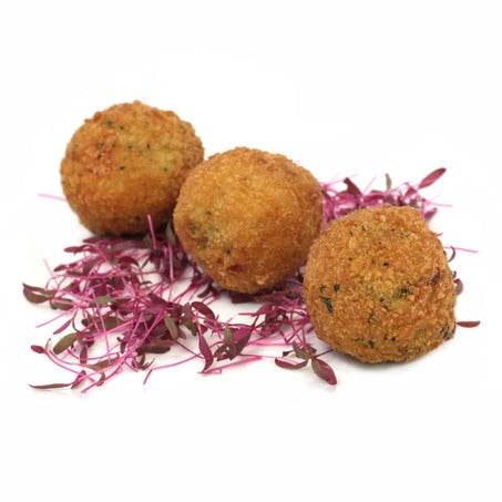 Wholesale Saugatuck Case Asparagus Risotto Balls With Red Pepper & Fontina- Bulk