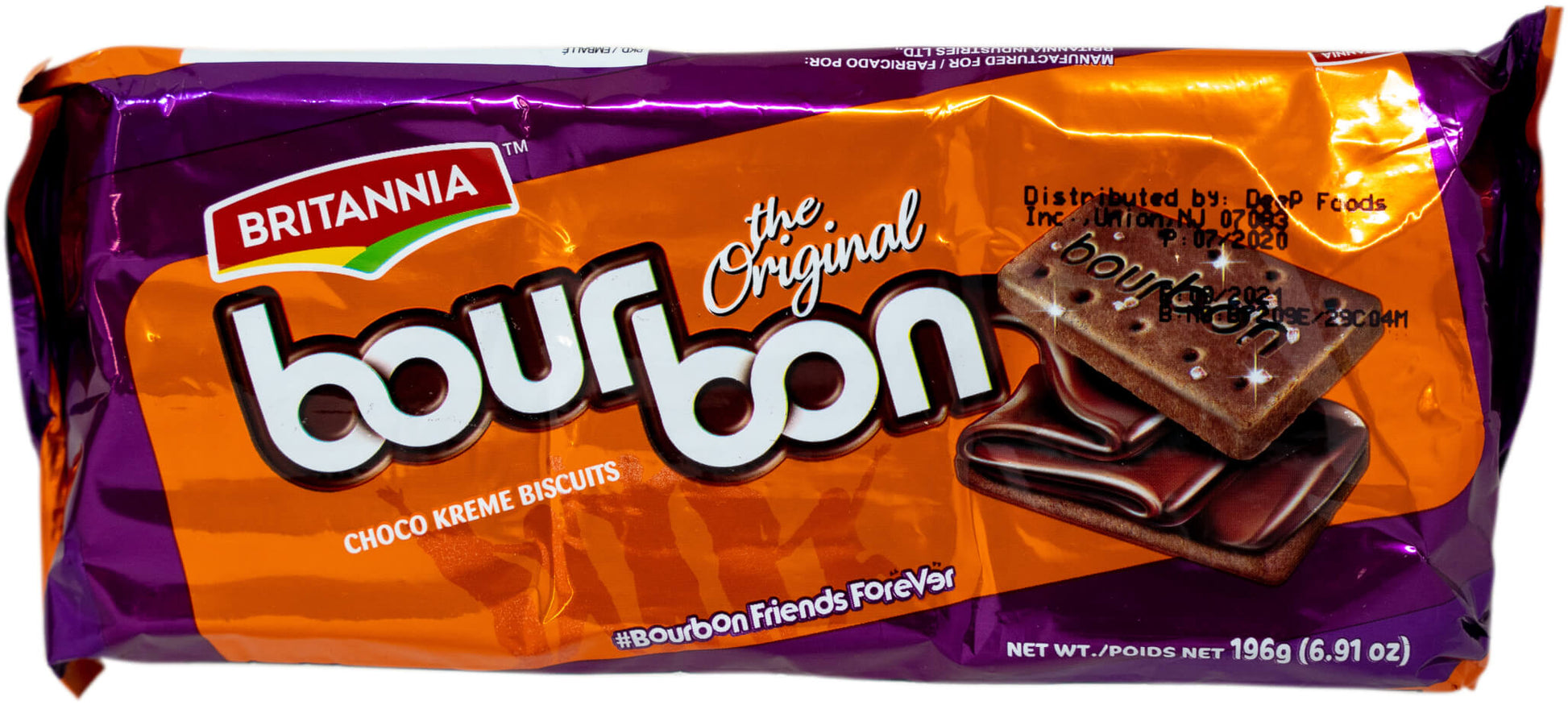 Wholesale Britannia Bourbon Biscuits 6.9 oz- Bulk