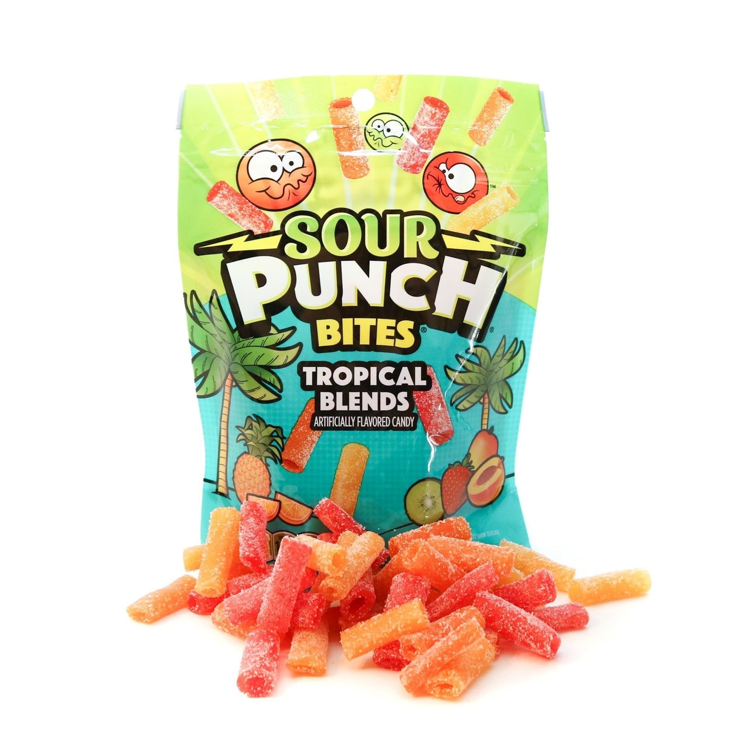 Wholesale Sour Punch Bites® Tropical Blends 9oz- Bulk