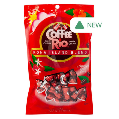 Wholesale Coffee Rio Kona Island Blend Premium Coffee Candy 5.5 Oz Peg Bag *Sf Dc Only*- Bulk
