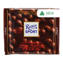 Wholesale Ritter Sport Dark Chocolate With Whole Hazelnuts 3.5 Oz Bar- Bulk