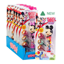 Wholesale Pop Ups Mickey And Minnie Lollipop 1.26 Oz Blister Pack- Bulk