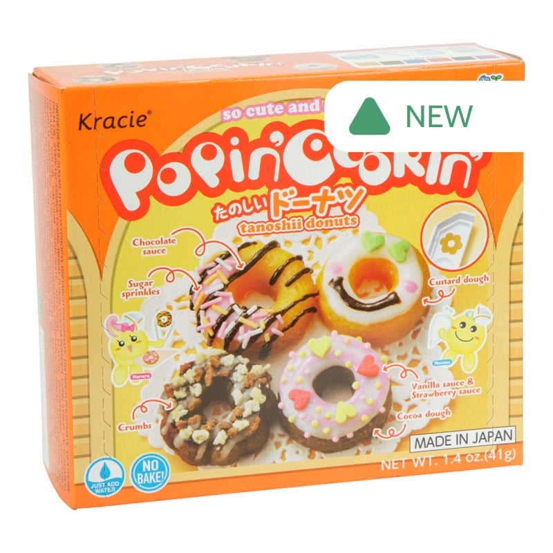 Wholesale Popin' Cookin' Japanese Tanoshii Donuts Kit 1.4 Oz Box- Bulk