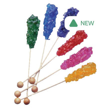 Wholesale Roses Brands Assorted Unwrapped Rock Candy Sticks- Bulk