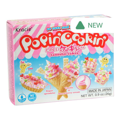 Wholesale Popin' Cookin' Japanese Tanoshii Cakes Kit 0.09 Oz Box- Bulk