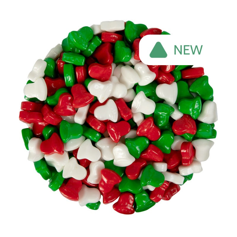 Wholesale Müttenberg Candy Pressed Candy Christmas Bells- Bulk