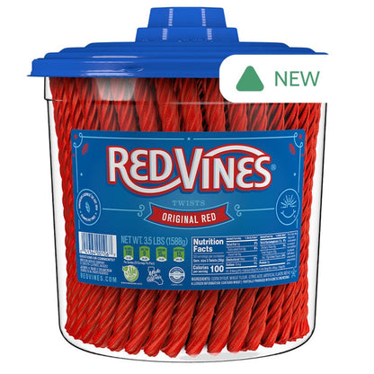 Wholesale Red Vines Original Red Licorice Tub *Sf Dc Only*- Bulk