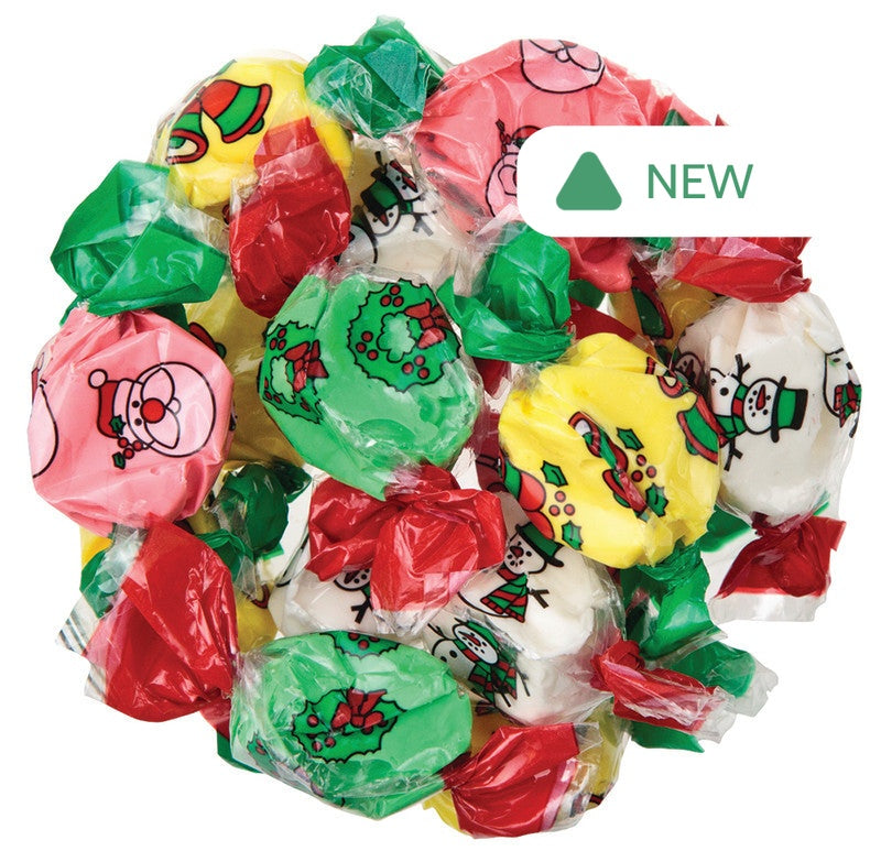 Wholesale Taffy Town Salt Water Taffy Christmas- Bulk