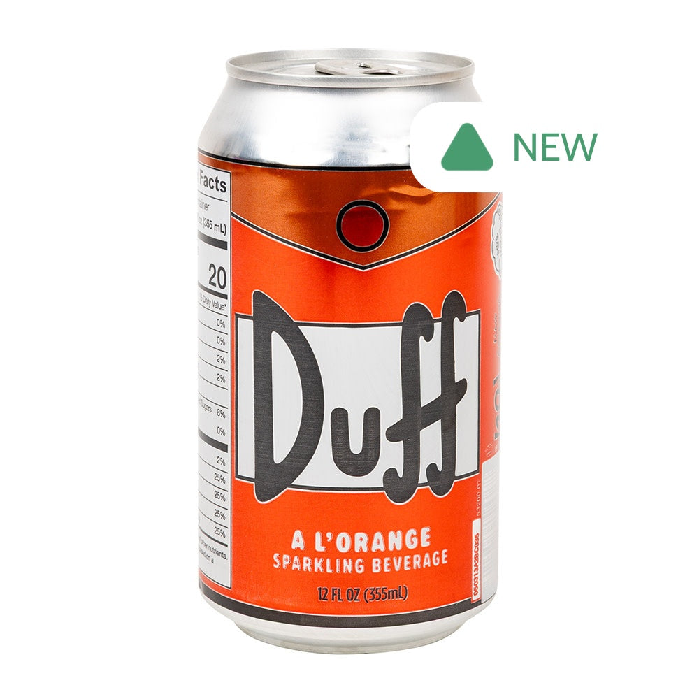 Wholesale Duff A L'Orange Sparkling Beverage 12 Oz Can- Bulk