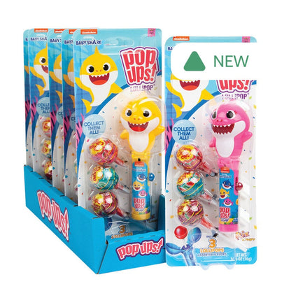 Wholesale Pop Ups Baby Shark 1.26 Oz Blister Pack- Bulk