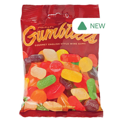 Wholesale Gustaf'S Gumbilees Wine Gums 5.2 Oz Peg Bag- Bulk