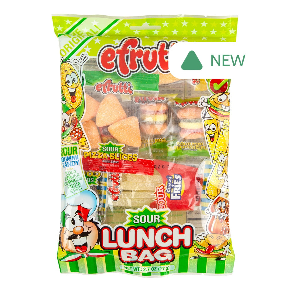 Wholesale Efrutti Sour 2.7 Oz Lunch Bag- Bulk