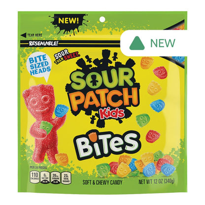 Wholesale Sour Patch Bites 12 Oz Pouch- Bulk