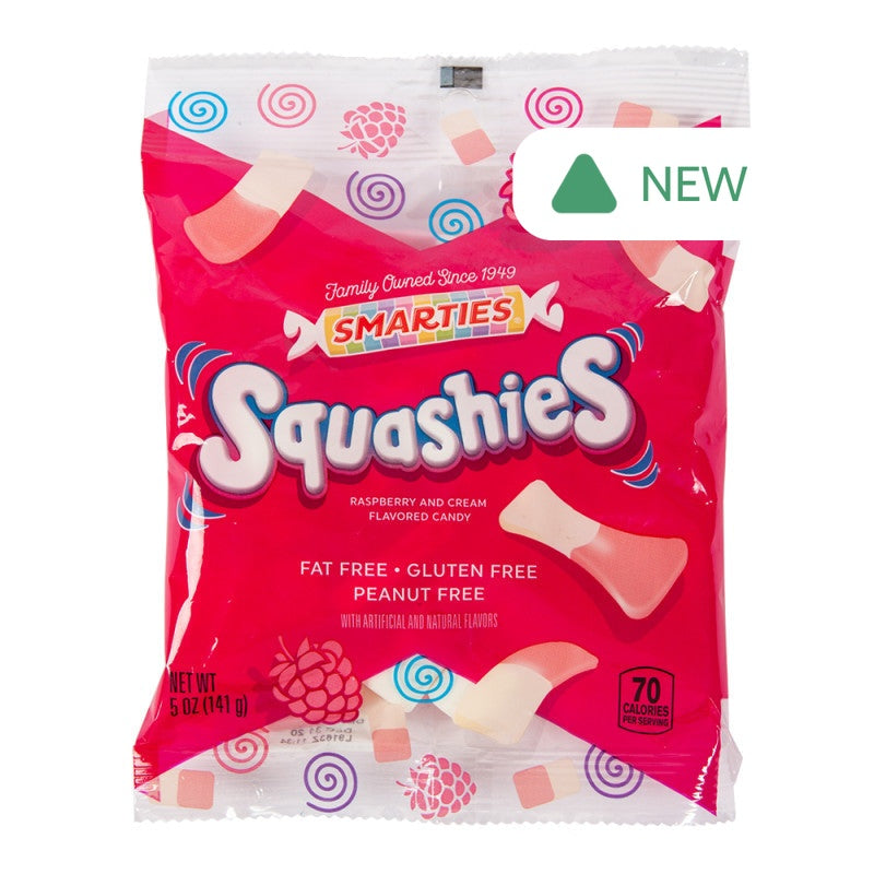 Wholesale Smarties Squashies 5 Oz Peg Bag- Bulk