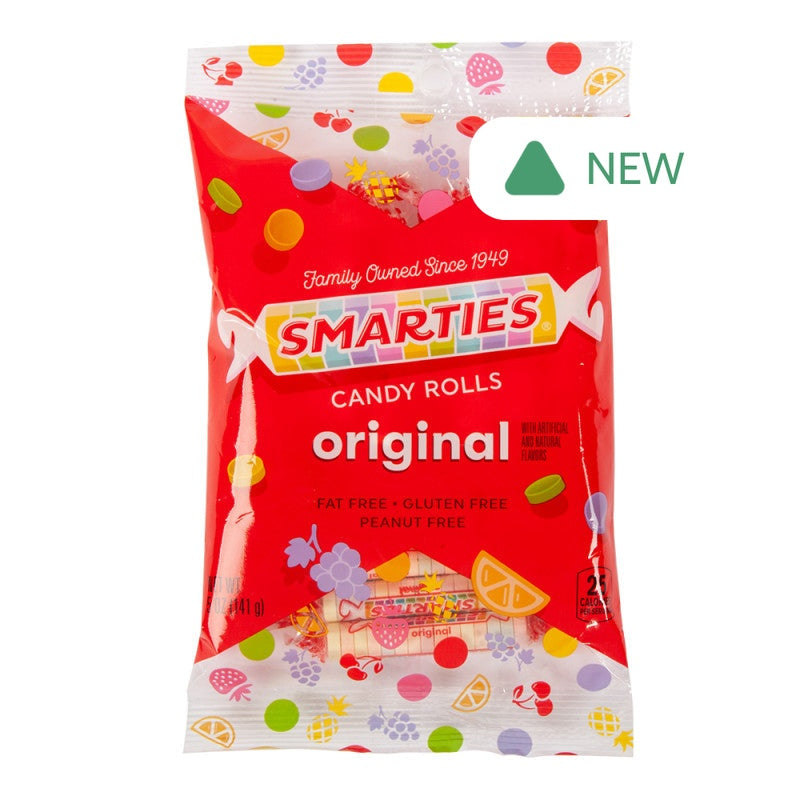Wholesale Smarties Original 5 Oz Peg Bag- Bulk