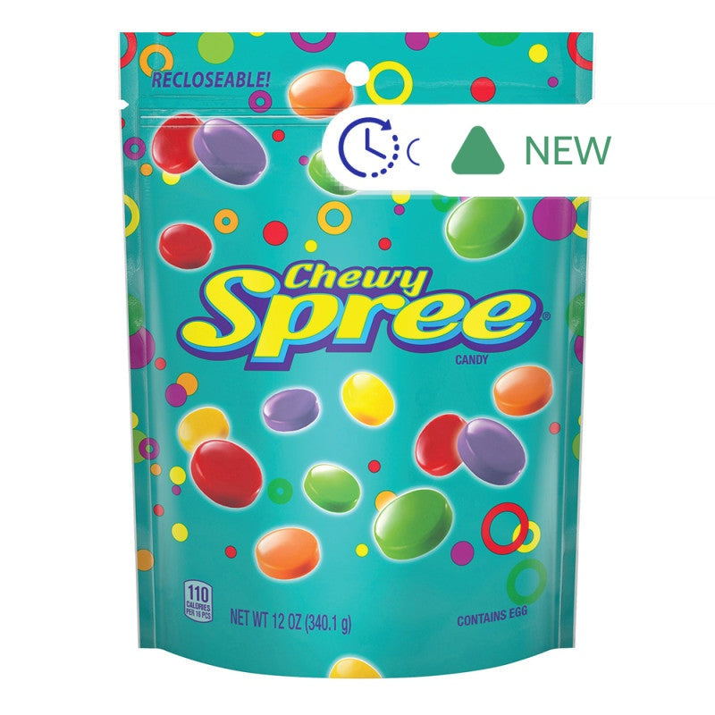 Wholesale Spree Chewy 12 Oz Bag- Bulk