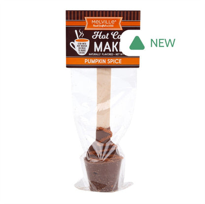 Wholesale Pumpkin Spice Hot Cocoa Spoons 1.2 Oz Pouch- Bulk