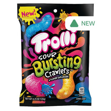Wholesale Trolli Sour Bursting Crawlers 4.25 Oz Peg Bag- Bulk