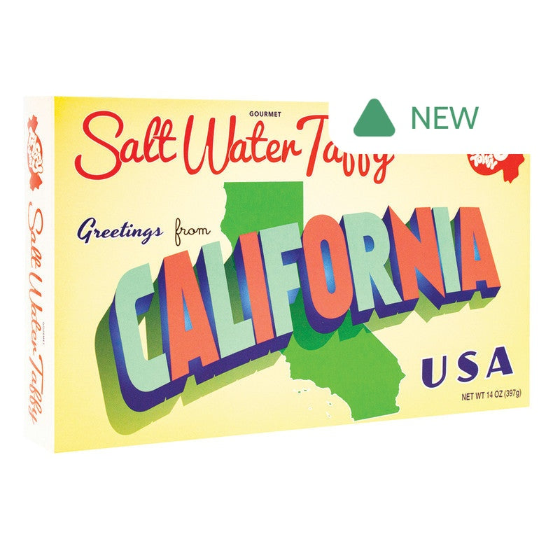 Wholesale Taffy Town Greetings From California 14 Oz Box *Sf Dc Only*- Bulk