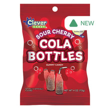 Wholesale Müttenberg Candy Sour Cherry Cola Bottles 4 Oz Peg Bag- Bulk