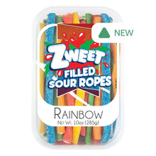 Wholesale Zweet Rainbow Sour Ropes 10 Oz Tub *Sf Dc Only*- Bulk