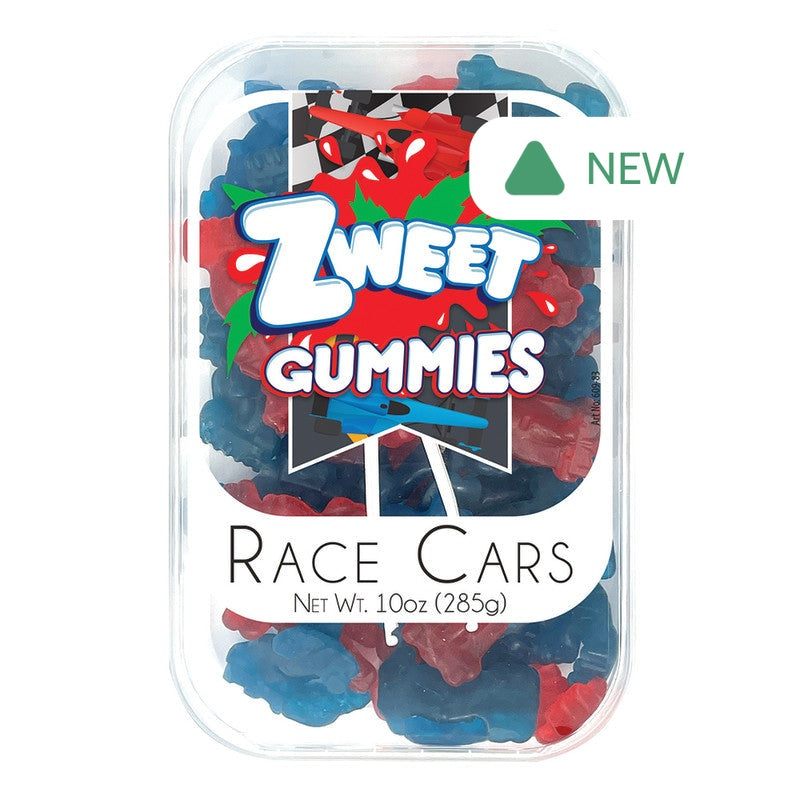 Wholesale Zweet Gummy Race Cars 10 Oz Tub *Sf Dc Only*- Bulk