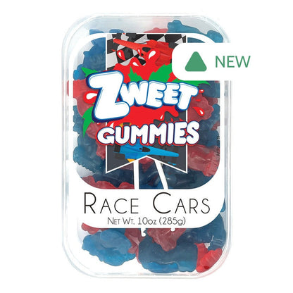 Wholesale Zweet Gummy Race Cars 10 Oz Tub *Sf Dc Only*- Bulk