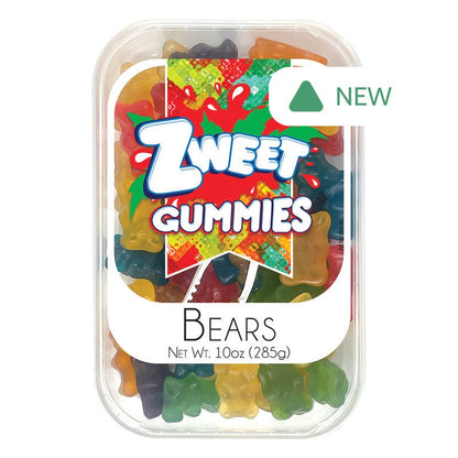 Wholesale Zweet Gummy Bears 10 Oz Tub *Sf Dc Only*- Bulk