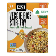 Wholesale Kitchen & Love Veggie Rice Stir-Fry Hearts Of Palm & Broccoli 8 Oz Box- Bulk