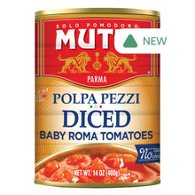 Wholesale Mutti Diced Baby Roma Tomatoes 14 Oz Jar- Bulk