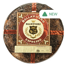 Wholesale Sartori Bellavitno Espresso 5 Lb Quarter Wheel 20 Lb- Bulk