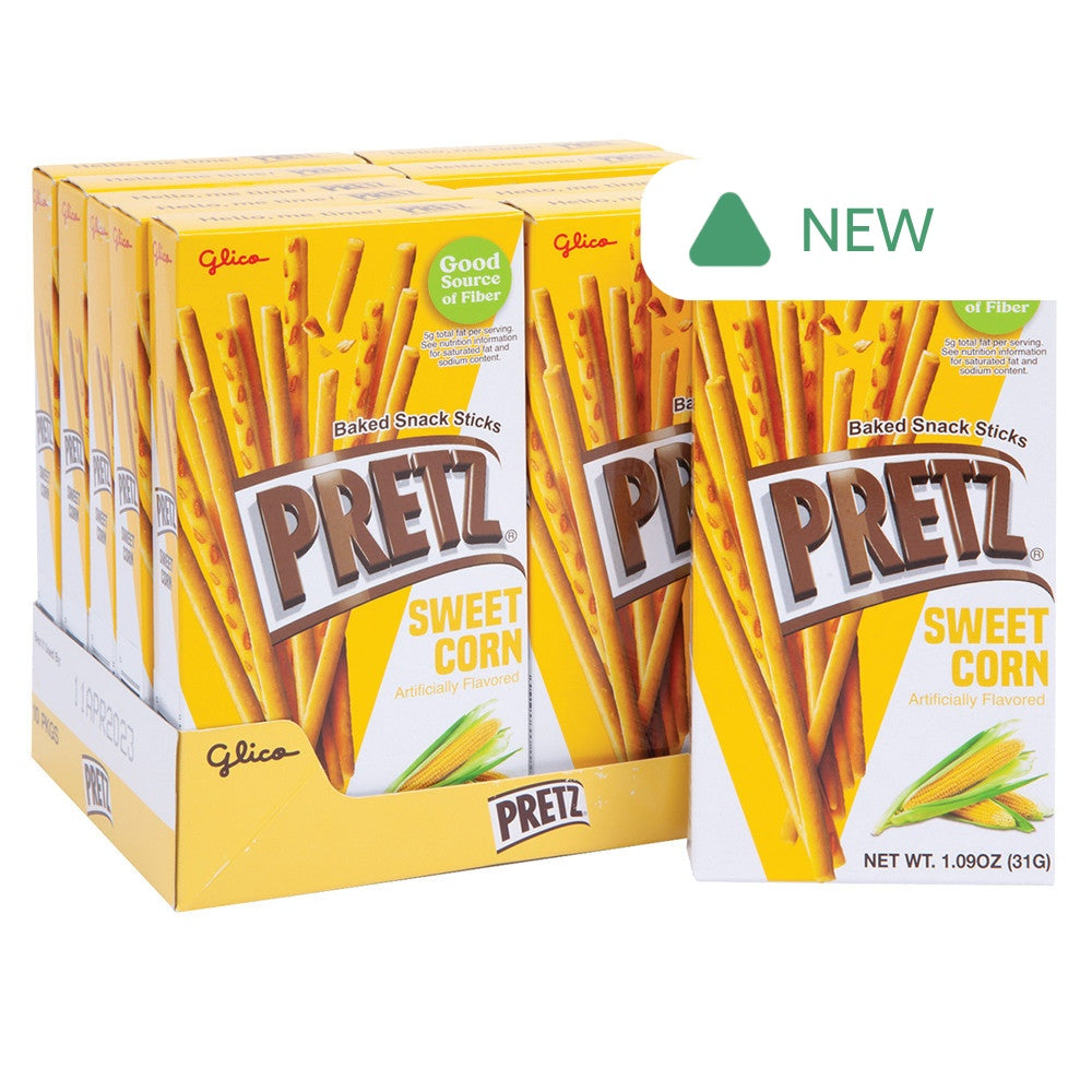 Wholesale Pretz Sweet Corn Baked Snack Sticks 1.09 Oz Box- Bulk