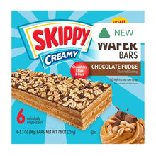Wholesale Skippy Creamy Peanut Butter & Chocolate Fudge Wafer Bars 7.8 Oz Box- Bulk