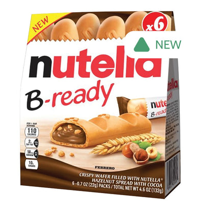 Wholesale Nutella B-Ready Filled Wafers 4.6 Oz Pouch- Bulk
