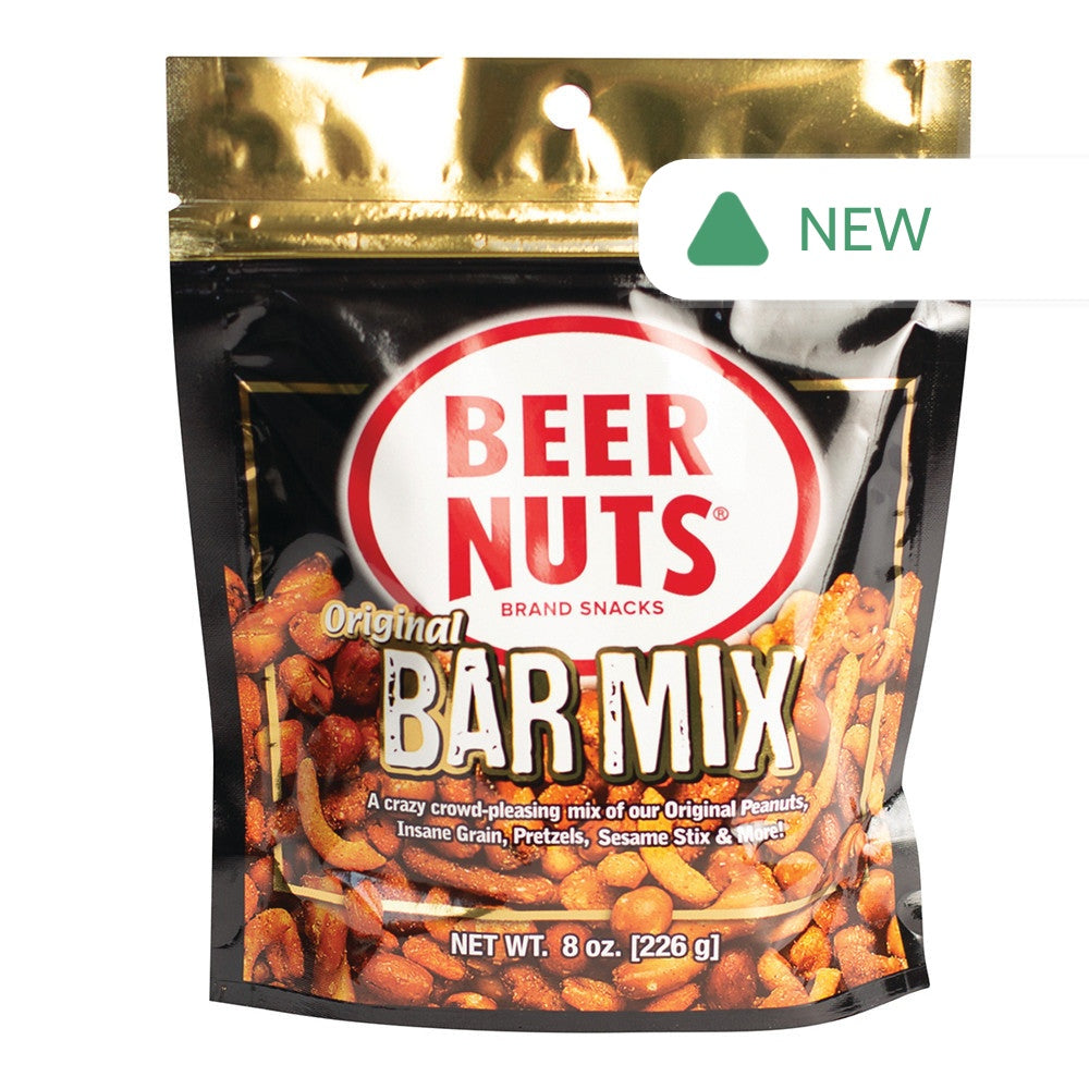 Wholesale Beer Nuts Original Bar Mix 8 Oz Pouch- Bulk