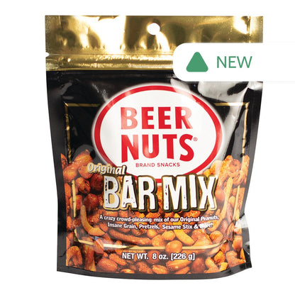 Wholesale Beer Nuts Original Bar Mix 8 Oz Pouch- Bulk