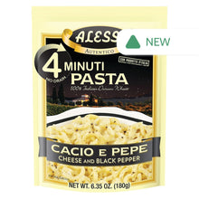 Wholesale Alessi Cheese & Black Pepper 4 Minute Pasta 6.35 Oz Pouch- Bulk