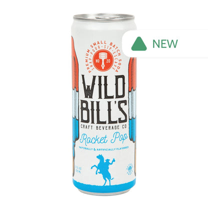 Wholesale Wild Bill’S Soda Rocket Pop 12 Oz Can 12 Pack- Bulk