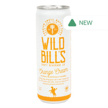 Wholesale Wild Bill’S Soda Orange Cream 12 Oz Can 12 Pack- Bulk