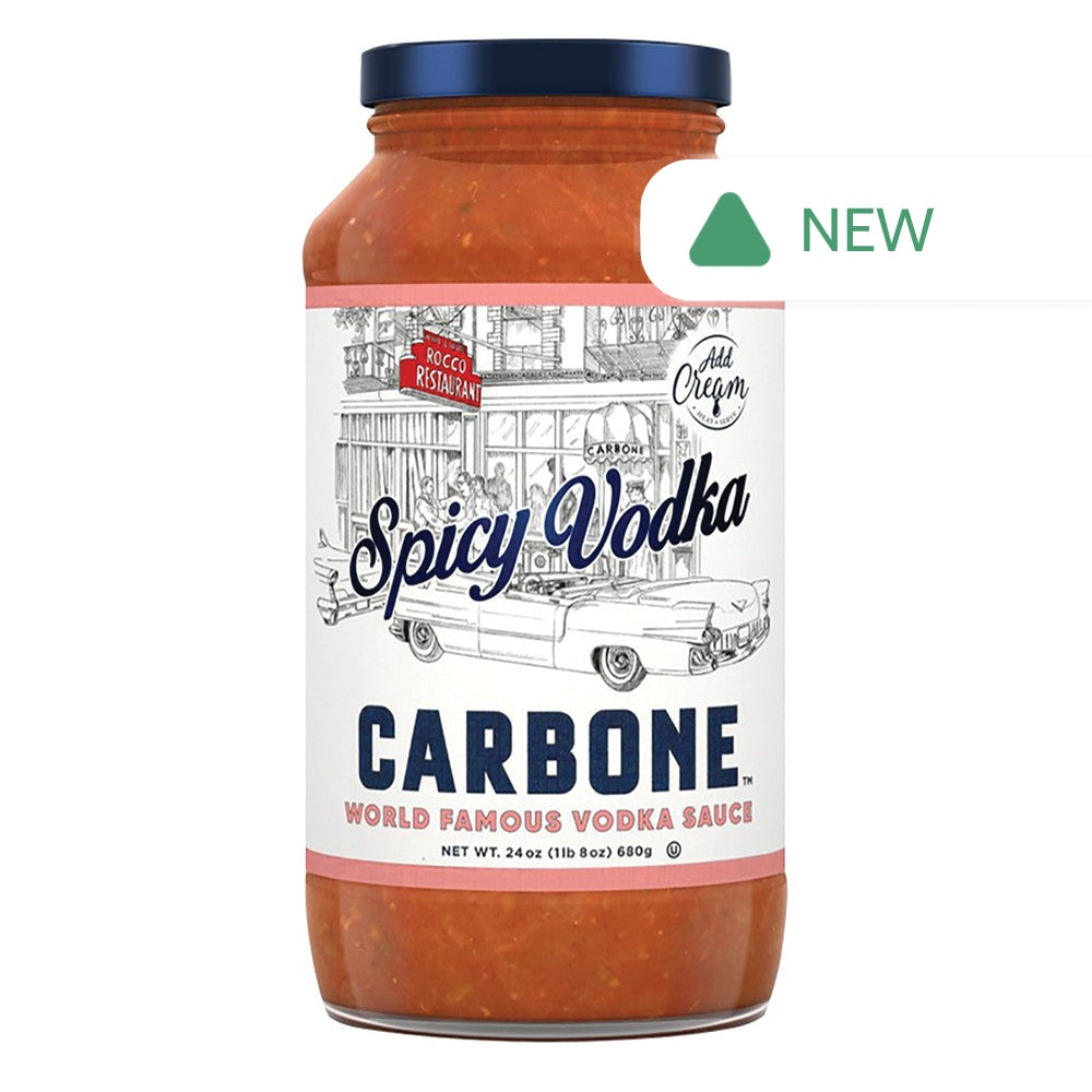 Wholesale Carbone Spicy Vodka Sauce 24 Oz Jar- Bulk